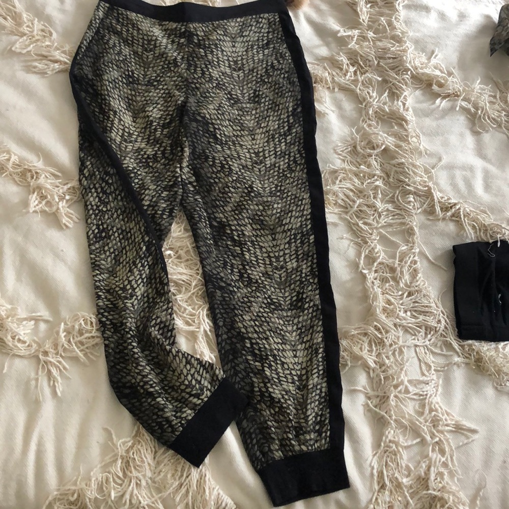 Trouve snakeskin print pants
